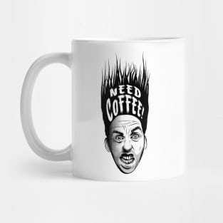 Need Coffee! Long Black version Mug